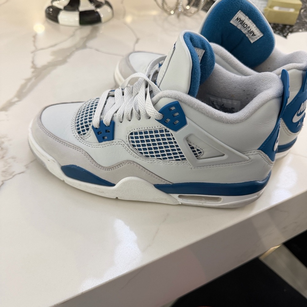 Jordan Kids Sneakers - White and Blue